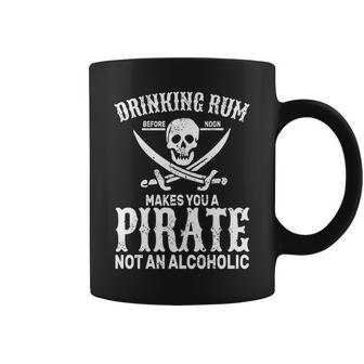 Alcoholic Pirate Coffee Mug - Monsterry UK