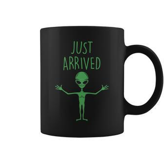 Alien Just Arrived Coffee Mug - Monsterry