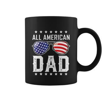 All American Dad Shirt Fourth 4Th Of July Sunglasses Family Coffee Mug - Monsterry