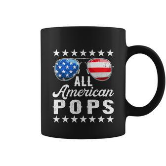 All American Pops Shirts 4Th Of July Matching Outfit Family Coffee Mug - Monsterry
