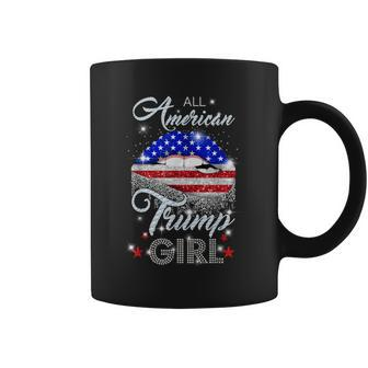 All American Trump Girl Women Design Coffee Mug - Monsterry