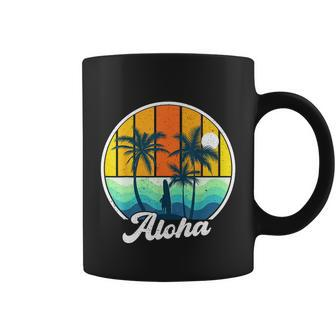 Aloha Hawaii Hawaiian Shirts For Boys Girls Palm Tree Surf Graphic Design Printed Casual Daily Basic Coffee Mug - Thegiftio UK