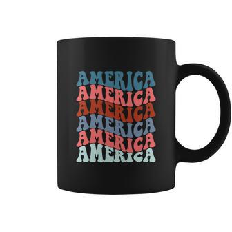 America America Merica Funny 4Th Of July Patriotic Coffee Mug - Monsterry