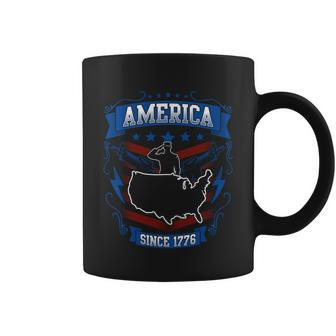 America Since Graphic Design Printed Casual Daily Basic Coffee Mug - Thegiftio UK