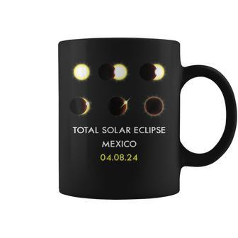 America Totality 040824 Total Solar Eclipse Mexico 2024 Coffee Mug - Thegiftio UK