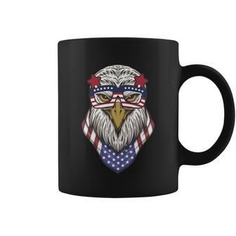 American Bald Eagle Mullet 4Th Of July Funny Usa Patriotic Gift V3 Coffee Mug - Monsterry AU