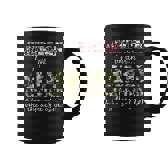 American By Birth Army Girlfriend By Grace Of God Coffee Mug - Thegiftio