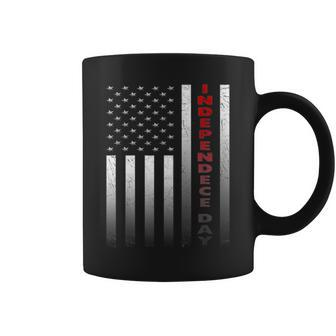 American Flag Independence Day For 4Th Of July V2 Coffee Mug - Seseable