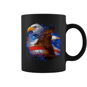 American Pride Soaring Eagle Usa Coffee Mug - Monsterry UK