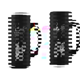 American Sign Language Lgbtmeaningful Giftq Asl Deaf Pride Flag Ally Gift Coffee Mug - Thegiftio