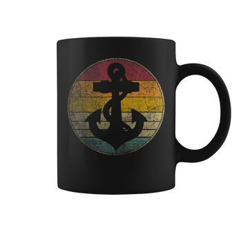 Anchor Boat Sailing Captain Vintage Retro 70S 80S 90S Gift Coffee Mug - Thegiftio UK