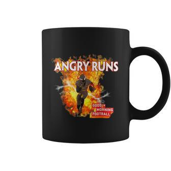 Angry Runs Good Morning Football Sport Lover Football Fan Coffee Mug - Thegiftio UK
