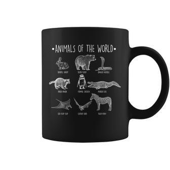 Animals Of The World Funny Wildlife Tshirt Coffee Mug - Monsterry UK