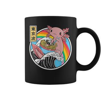Anime Axolotl Waifu Who Love Anime Ramen And Sketching Japan V2 Coffee Mug - Thegiftio UK