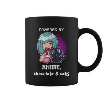 Anime Funny Cat Lover Anime Fan Anime And Cats Coffee Mug - Thegiftio UK