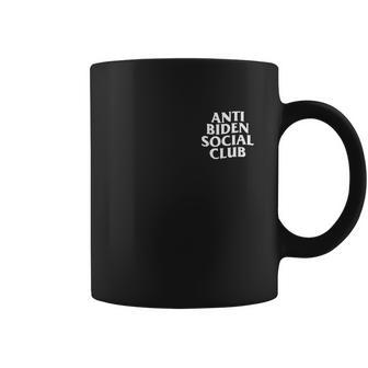 Anti Biden Social Club Tshirt Coffee Mug - Monsterry