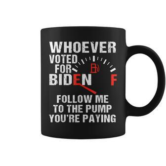 Anti President Joe Biden Owes Republican Gas Money V2 Coffee Mug - Thegiftio UK