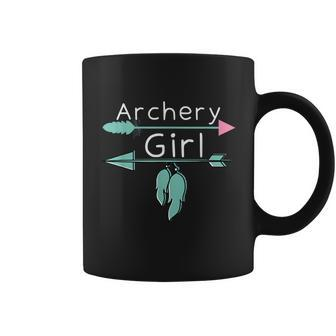 Archery Girl Funny Bow And Arrow & Archer Coffee Mug