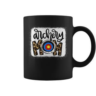Archery Mom Leopard Archery Mama Coffee Mug - Thegiftio