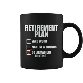 Armadillo Hunting Season Retirement Funny Hunters Coffee Mug - Thegiftio UK