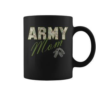 Army Mom Tshirt V3 Coffee Mug - Monsterry DE