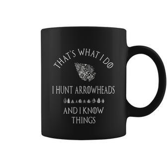 Arrowhead Hunter Artifact Hunting Collecting Archery Meaningful Gift Coffee Mug - Monsterry DE