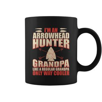 Arrowhead Hunting Funny Arrowhead Hunter Grandpa V2 Coffee Mug - Thegiftio UK