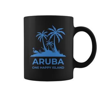 Aruba One Happy Island V2 Coffee Mug | Mazezy