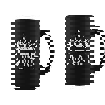 Asl Aunt Sign Language Deaf Mute Gesture Aunt Graphic Design Printed Casual Daily Basic Coffee Mug - Thegiftio