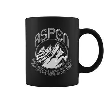 Aspen Dumb And Dumber Funny Tshirt Coffee Mug - Monsterry DE