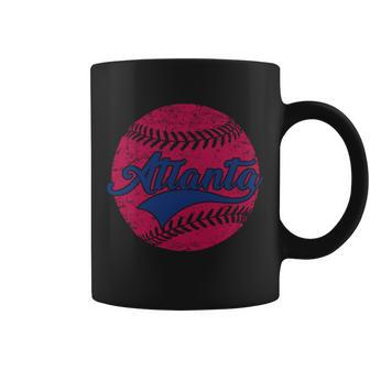 Atlanta Vintage Baseball Fan Graphic Design Printed Casual Daily Basic Coffee Mug - Thegiftio UK