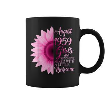 August Girl 1959 63 Years Of Being Sunshine Mixed A Coffee Mug - Thegiftio UK