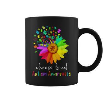 Autism Awareness Acceptance Women Mom Teacher Choose Kind V2 Coffee Mug - Thegiftio UK