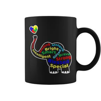 Autism Awareness Elephant Toddler Kids Support Coffee Mug - Thegiftio UK