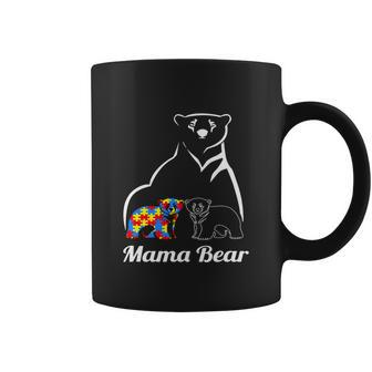  Autism Awareness Mama Bear Coffee Mug - Monsterry DE