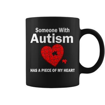 Autism Has A Piece Of My Heart Tshirt Coffee Mug - Monsterry CA