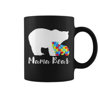 Autism Mama Bear Tshirt Coffee Mug - Monsterry DE