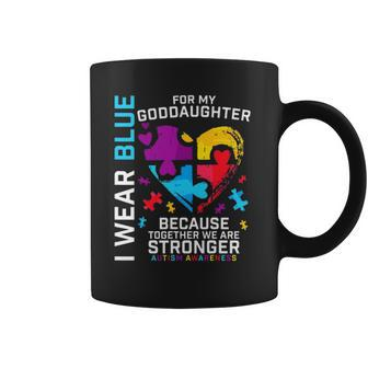 Autism S Goddaughter Godmother Godfather Men Awareness Coffee Mug - Thegiftio