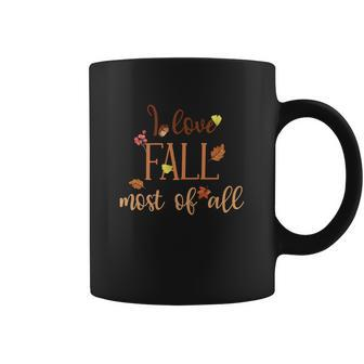 Autumn I Love Fall Most Of All Thanksgiving Coffee Mug - Thegiftio