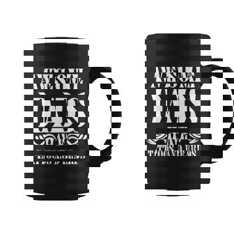 Awesome Dads Have Tattoos And Beards Funny Graphic Design Printed Casual Daily Basic Coffee Mug - Thegiftio
