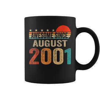 Awesome Since August 2001 21 Years Old 21St Birthday Gifts Coffee Mug - Thegiftio UK