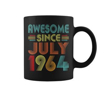 Awesome Since July 1964 Vintage 58 Years Old 58Th Birthday Coffee Mug - Seseable