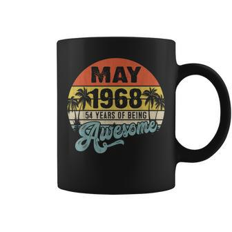 Awesome Since May 1968 54 Years Old 54Th Birthday Coffee Mug - Thegiftio UK