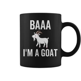 Baaa Im A Goat Funny Halloween Party Animal Costume Coffee Mug - Thegiftio UK