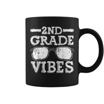 Back To School 2Nd Grade Vibes First Day Teacher Kids Coffee Mug - Seseable