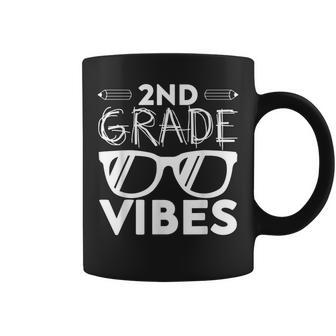 Back To School 2Nd Grade Vibes First Day Teacher Kids Coffee Mug - Seseable