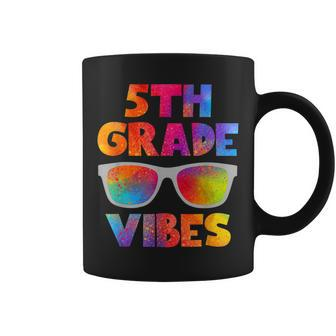 Back To School 5Th Grade Vibes Kids Teacher Student Coffee Mug - Seseable