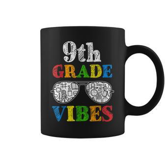 Back To School 9Th Grade Vibes | First Day Teacher Kids Coffee Mug - Seseable