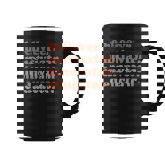 Back To School Believer Motivator Innovator Educator Teacher Coffee Mug - Thegiftio