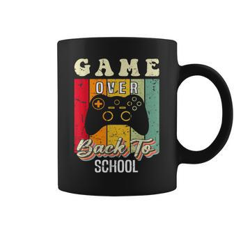 Back To School Game Over Teacher Student Controller Funny Coffee Mug - Thegiftio UK